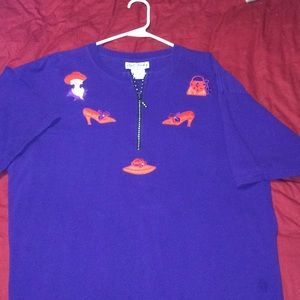 Red Hat decorated T Shirt